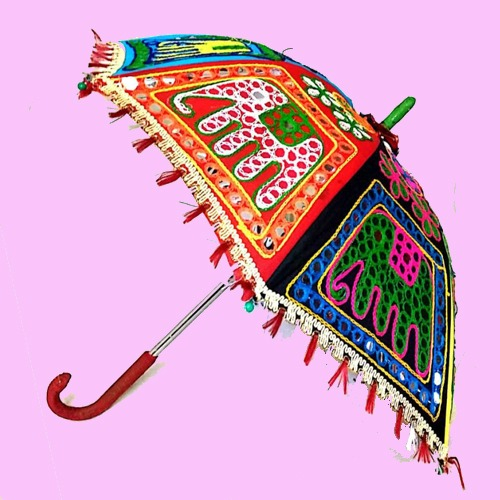 Umbrella (Fancy - Rajasthani - Garden)