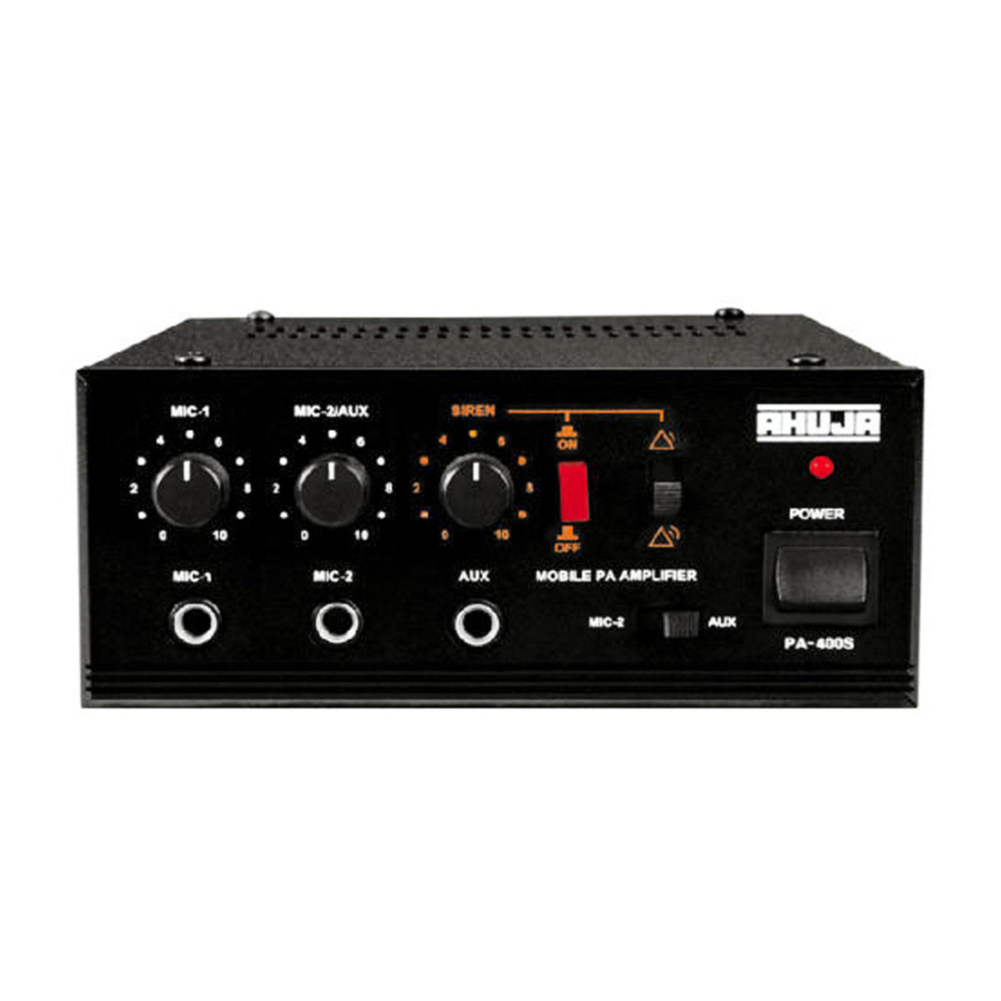 PA Mixer Amplifier