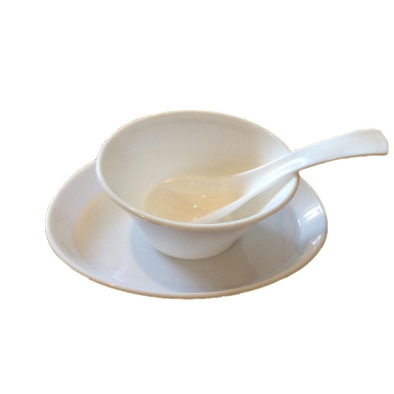 Buy Plastic Soup Bowl with Spoon & Plate Made of Plastic