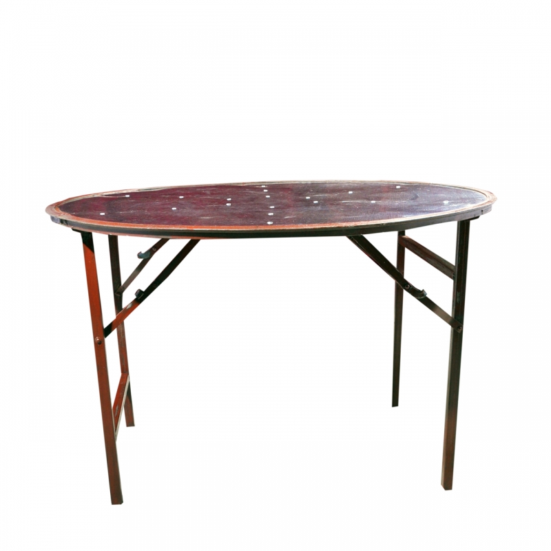 Buy 3 FT X 3 FT - Round Table - Top Galvanized Sheet - Made of Iron