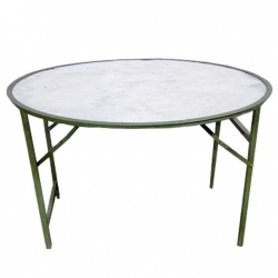 18 Kg - Round Table - 4 FT X 4 FT -  Made of Iron
