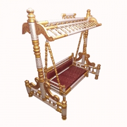 2 In 1 Sankheda Jhula & Palna - Made premium Quality Wood