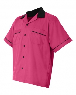 Kitchen Uniform - Chef Coat - Chef Vest - Unisex Chef Uniform - Kitchen apparel - Half Sleeves - Made of Premium Quality Cotton Pink Color (Available size 38 , 40 , 42 , 44 , 46 , 48)