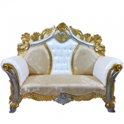 Sofa & Couches - Made of Wood & Brass Coating
