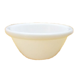 2.5 Inches  Small Katori - Chatni Bowls - Made Of Food-Grade Virgin Plastic - White Color
