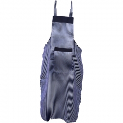 Kitchen Apron with Front Pocket - Made of Cotton