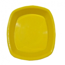 Chat Plates - 5 Inch  - Made of Regular Plastic