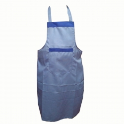 Kitchen Apron with Front Pocket - Made of Cotton