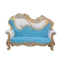Sofa & Couches - Made of Wood & Brass Coating