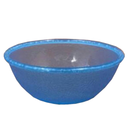 3.5 Inch Itching Round Bowl - Wati - Katori - Curry Bowls Made Of Food Grade Virgin Plastic - Blue Color