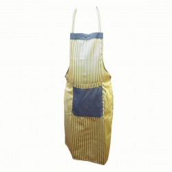 Kitchen Apron with Front Pocket - Made of Cotton