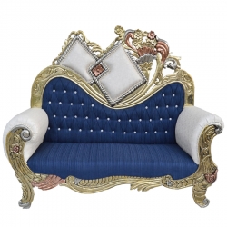 Sofa & Couches - Made of Wood & Brass Coating