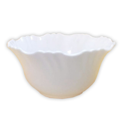 3 Inch Katori - Small Bowls - Made Of Food-Grade Virgin Plastic - White Color