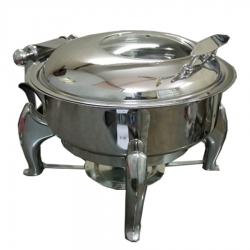 8 LTR - Chaffing Dish - Garam Set - Hot Pot - Made of Stainless Steel