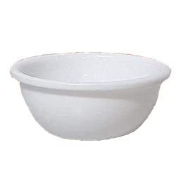 3.5 Inch Small Katori - Curry Bowls or Dessert Bowls Made Of Food-Grade Virgin Plastic - White Color