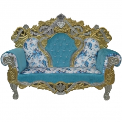 Sofa & Couches - Made of Wood & Brass Coating
