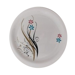 Printed Dinner Plates - 12 Inch - Made Of Plastic Material