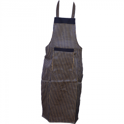 Kitchen Apron with Front Pocket - Made of Cotton