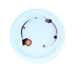 Printed Dinner Plates - 12 Inch - Made Of Plastic Material