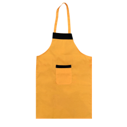 Kitchen Apron with Front Pocket - Made of Cotton