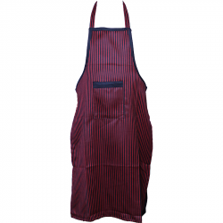 Kitchen Apron with Front Pocket - Made of Cotton