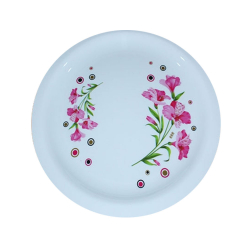 Printed Dinner Plates - 12 Inch - Made Of Plastic Material