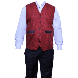 Waiter/ Bartender Coat or Vest - Made of Premium Quality Polyester & Cotton