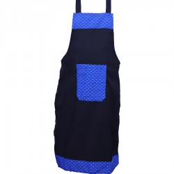 Kitchen Apron with Front Pocket - Made of Cotton