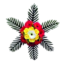 Artificial Flower Bouquet - 1.5 FT - Made of Plastic