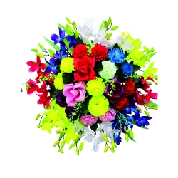 Artificial Flower Bouquet - 2 FT - Made of Plastic