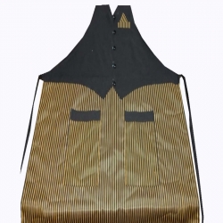 Jacket Kitchen Apron with Front Pocket - Made of Cotton