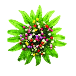 Artificial Flower Bouquet - 2 FT - Made of Plastic
