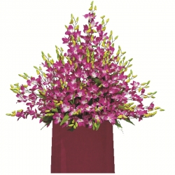 Artificial Flower Bouquet - 1.5 FT X 1.5 FT - Made of Plastic