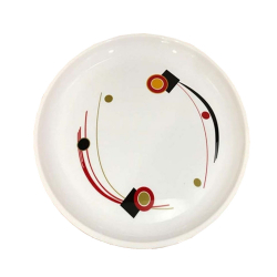 Printed Dinner Plates - 13 Inch - Made Of Plastic Material