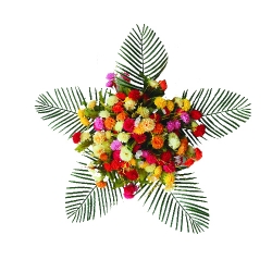 Artificial Flower Bouquet - 2 FT - Made of Plastic
