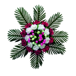 2 FT - Artificial Plastic Flower Bouquet - Flower Decoration - Multi Color