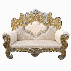 Sofa & Couches - Made of Wood & Brass Coating