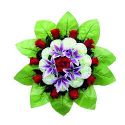 Artificial Flower Bouquet - 1.5 FT - Made of Plastic