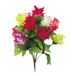 Artificial Flower Bunches - 10 Inch - Made of Plastic