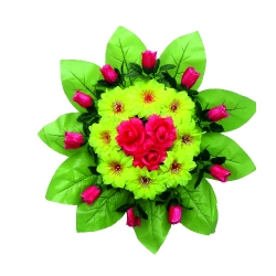 Artificial Flower Bouquet - 1.5 FT - Made of Plastic