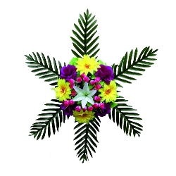 Artificial Flower Bouquet - 1.5 FT - Made of Plastic