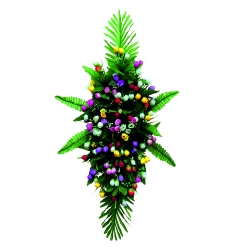 Artificial Flower Bouquet - 2 FT - Made of Plastic