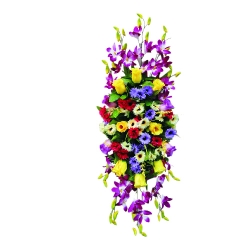 Artificial Flower Bouquet - 2 FT - Made of Plastic