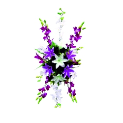 Artificial Flower Bouquet - 2 FT - Made of Plastic