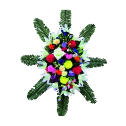 Artificial Flower Bouquet - 2 FT - Made of Plastic