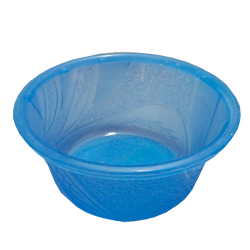 3.5 Inch Itching Round Bowl - Wati - Katori - Curry Bowls Made Of Food Grade Virgin Plastic - Blue Color