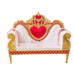 Sofa & Couches - Made of Wood with Metal Finish