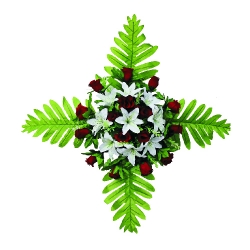 Artificial Flower Bouquet - 1.5 FT - Made of Plastic