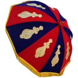 Fancy Umbrella - 4 FT - Made of Cotton