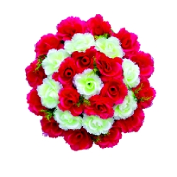 Artificial Flower Bouquet -1.5 FT X 2 FT - Made of Plastic